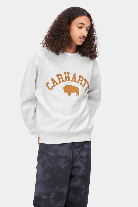 Carhartt WIP - Lichtgrijze Locker sweater