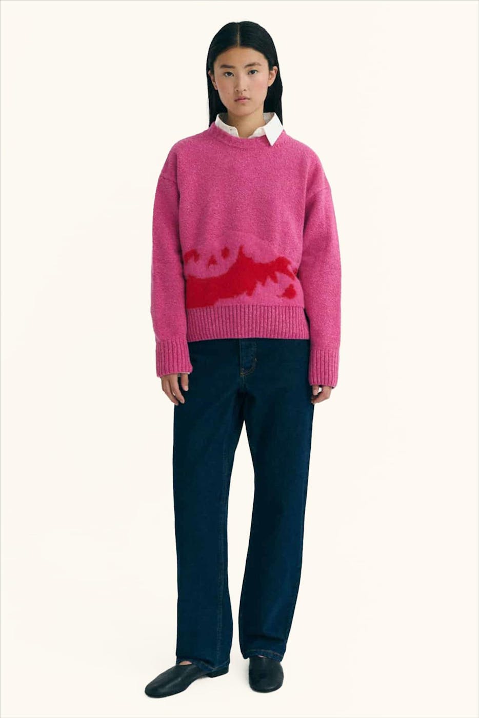 Thinking Mu - Roze Petra trui