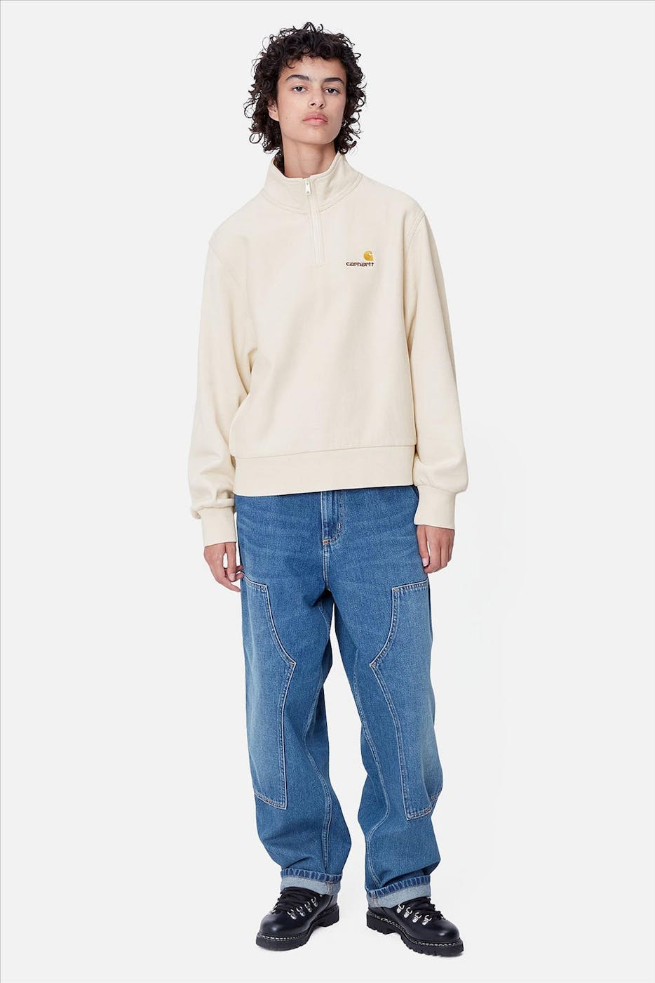 Carhartt WIP - Ecru High Neck sweater