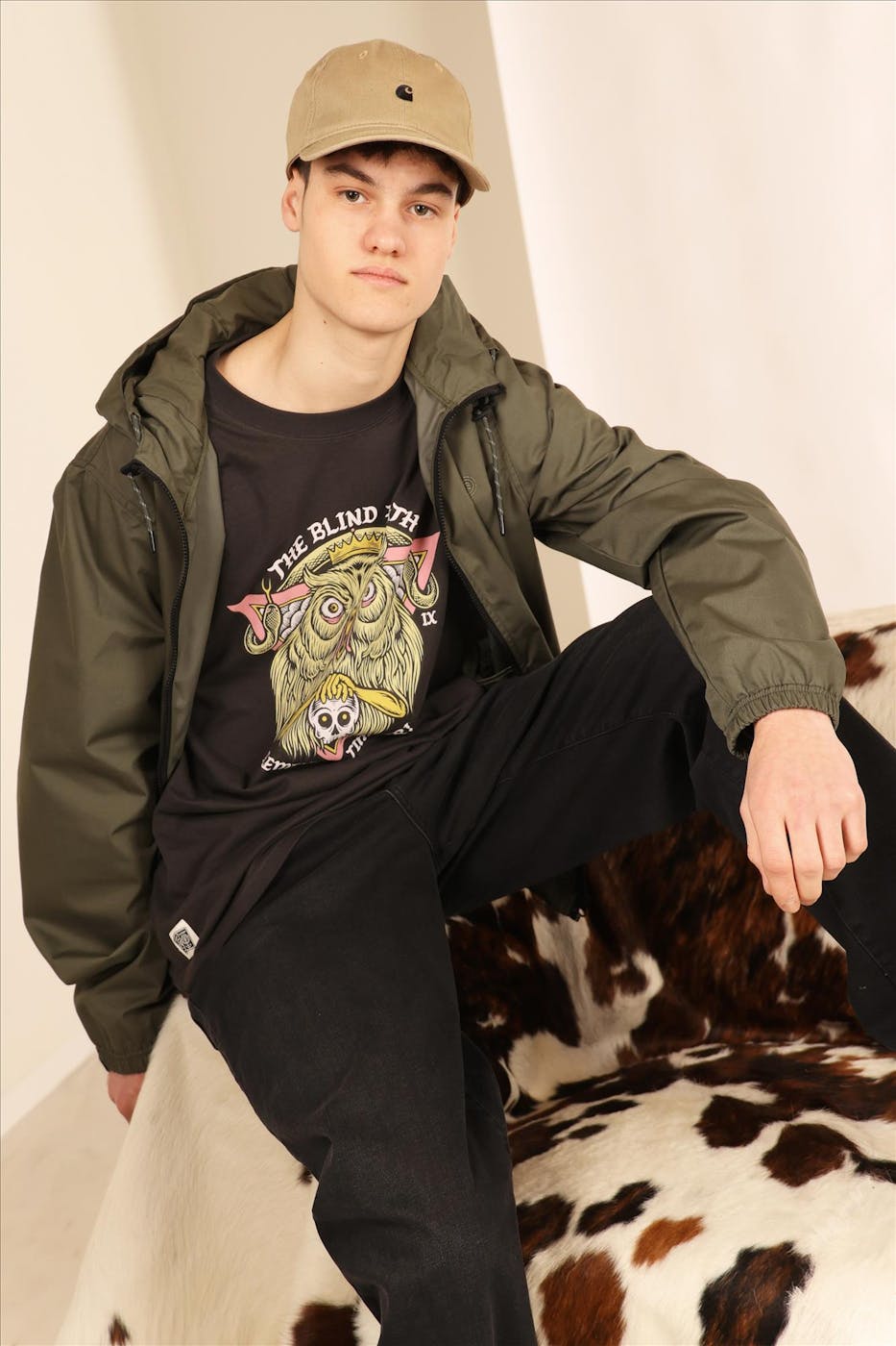 Element - Zwarte Timber The King T-shirt