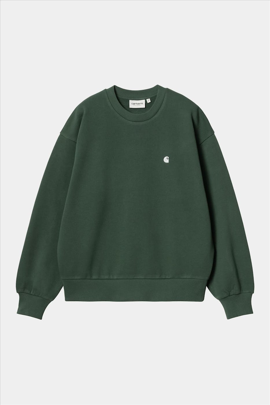 Carhartt WIP - Donkergroene Casey sweater