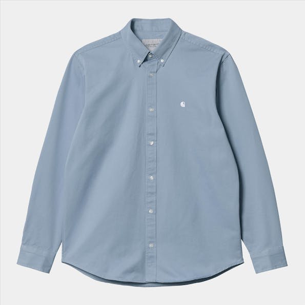 Carhartt WIP - Grijsblauw Madison hemd