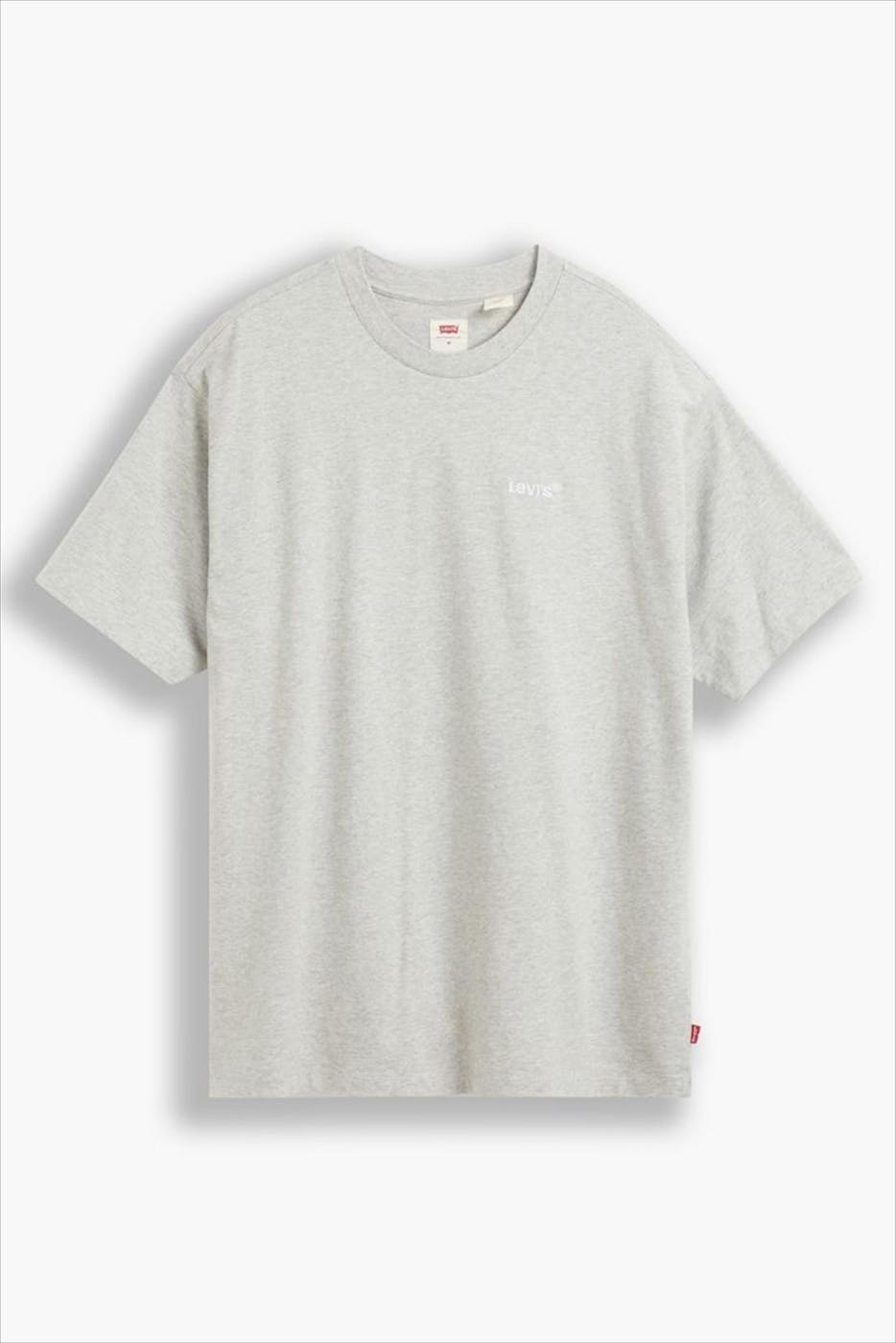 Levi's - Grijze Small Embroidery Logo T-shirt