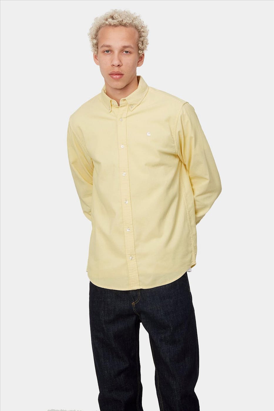 Carhartt WIP - Gele Madison Fine Cord hemd