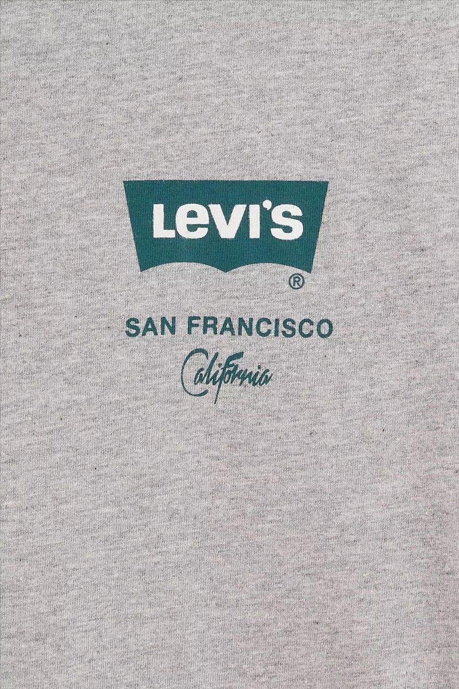 Levi's - Grijze Batwing Logo T-shirt