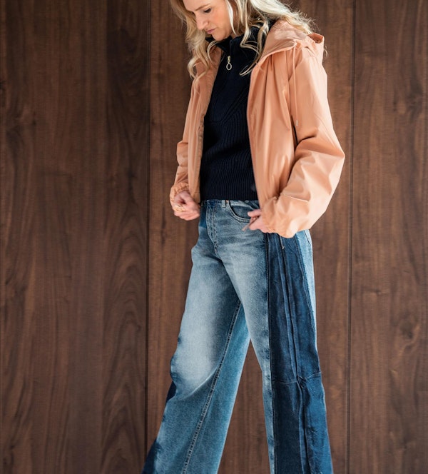 Lee - Blauwe Loose Rider jeans