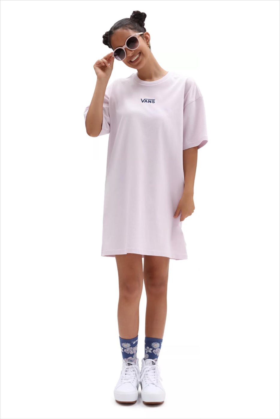 Vans - Lila Center Vee Tee jurk