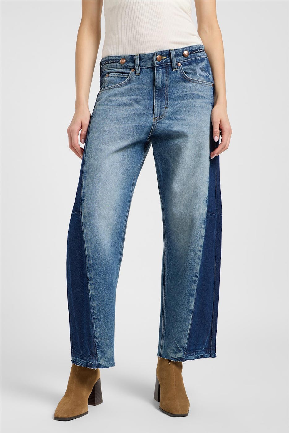 Lee - Blauwe Loose Rider jeans