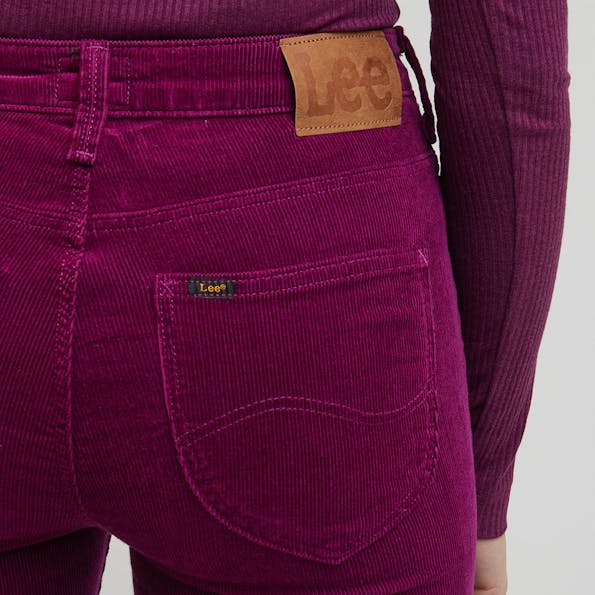 Lee - Fushia Breese Flare broek