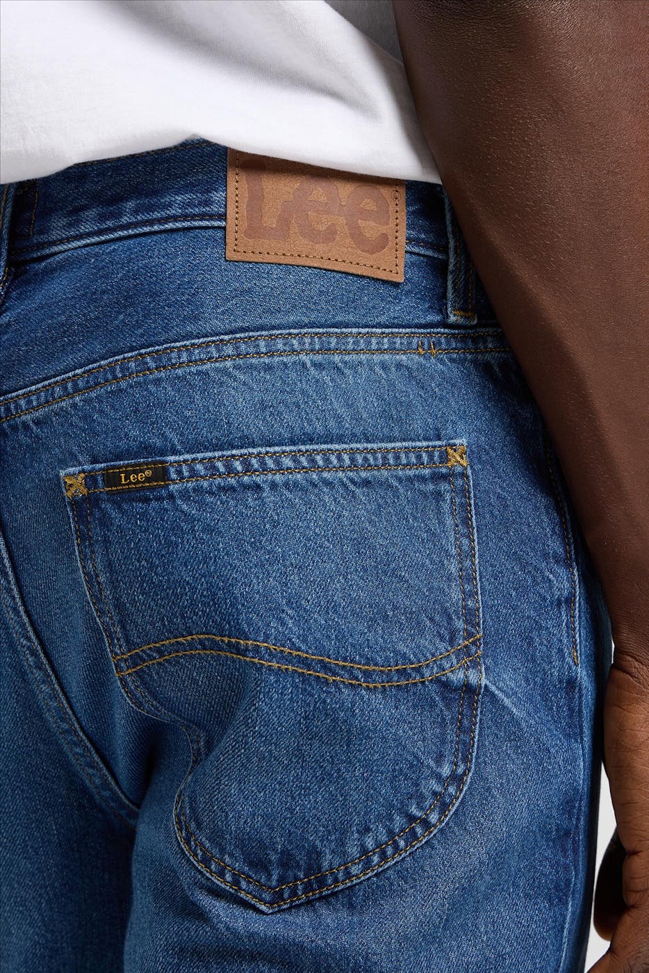 Lee - Blauwe Flirt Alert West regular straight jeans
