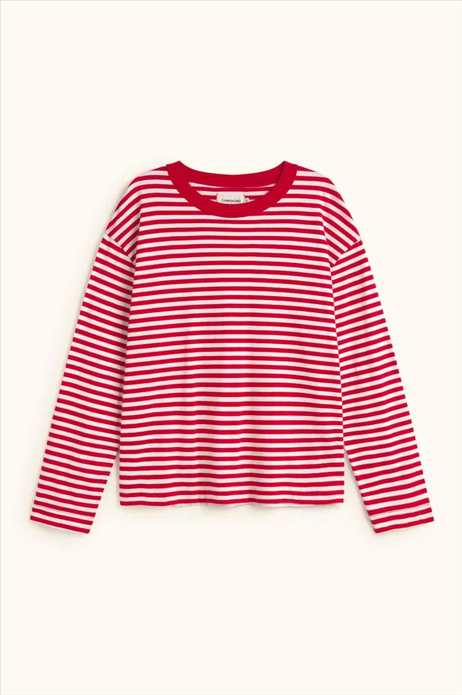 Thinking Mu - Rood-Witte Willy longsleeve