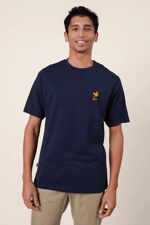 Brava - Donkerblauwe Peanuts Woodstock T-shirt