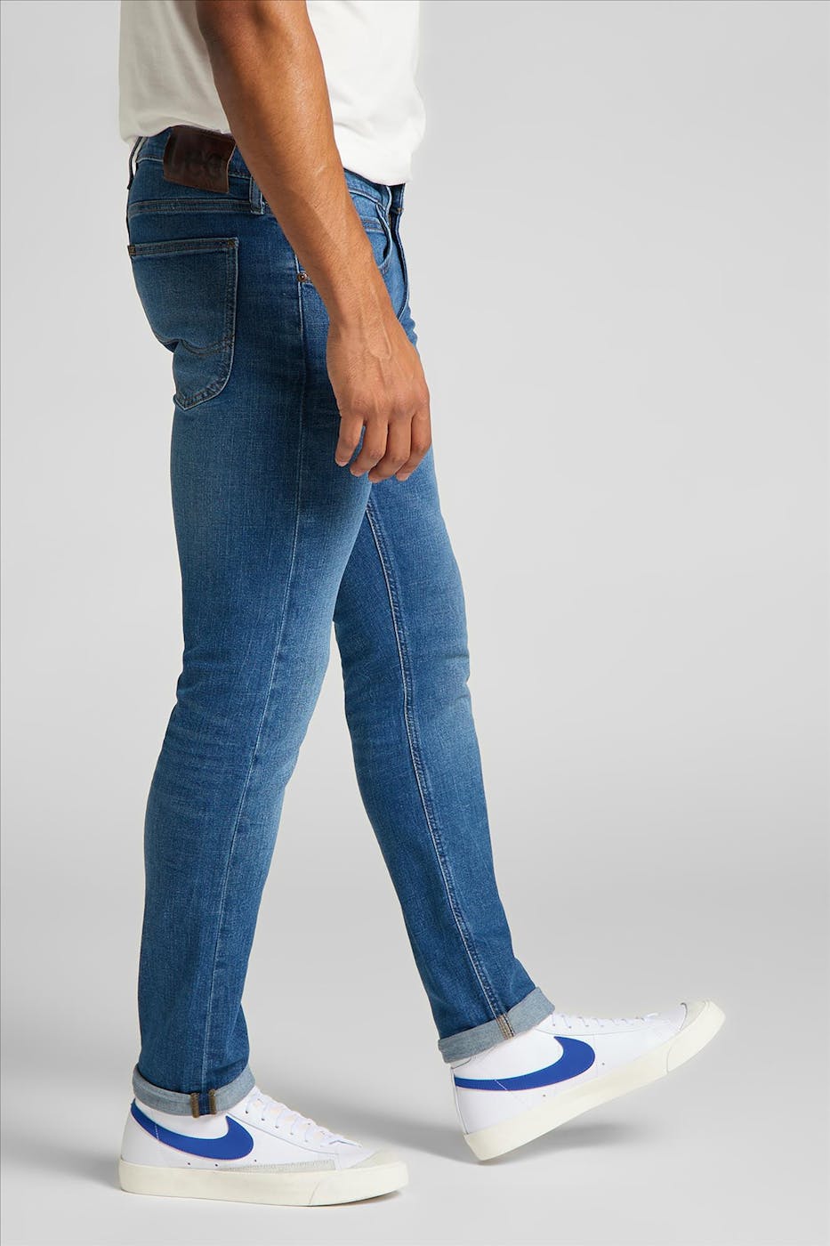 Lee - Blauwe Luke skinny jeans