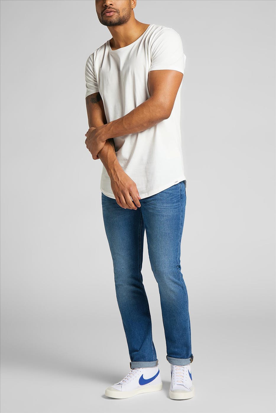 Lee - Blauwe Luke skinny jeans