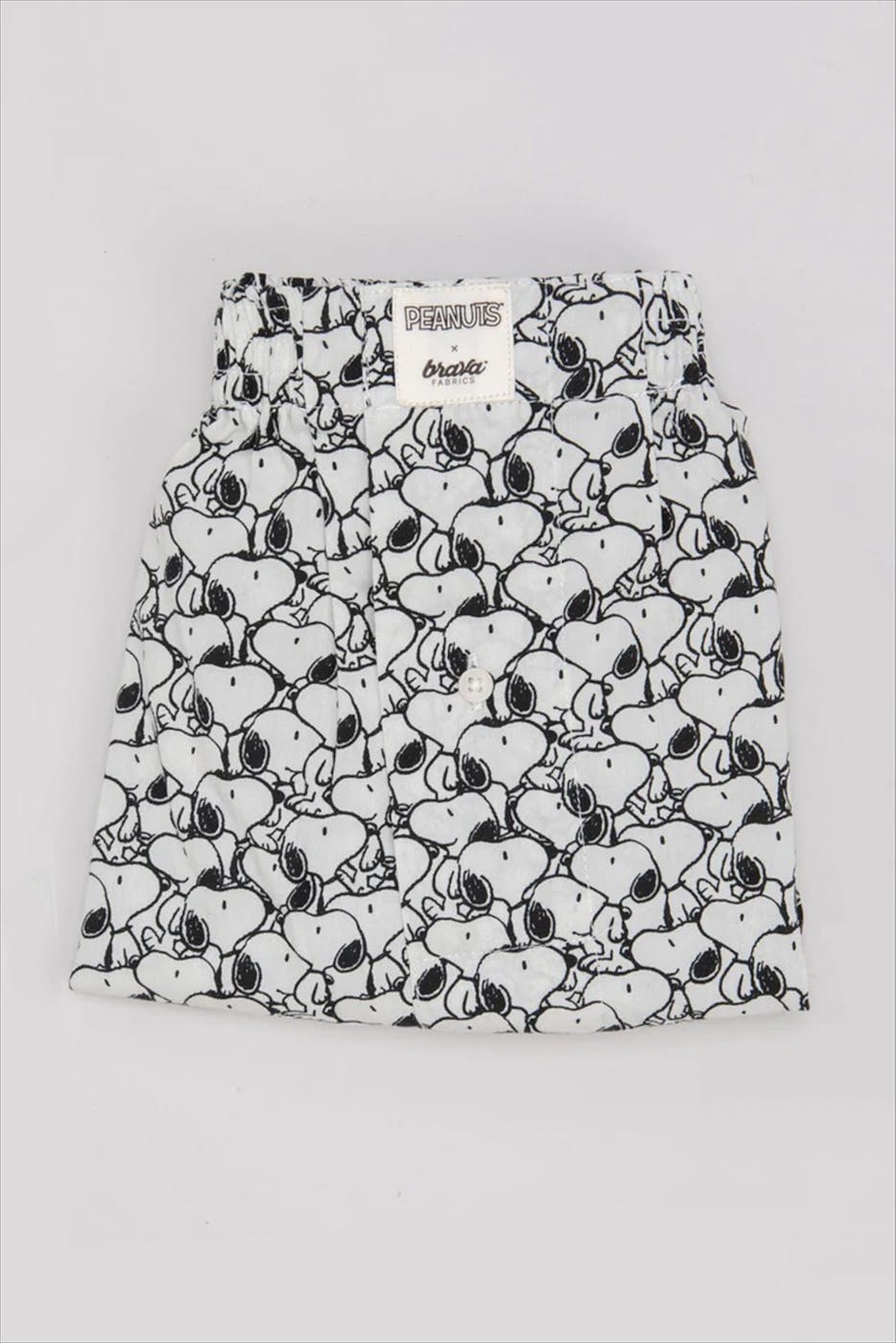 Brava - Witte peanuts B&W boxershort