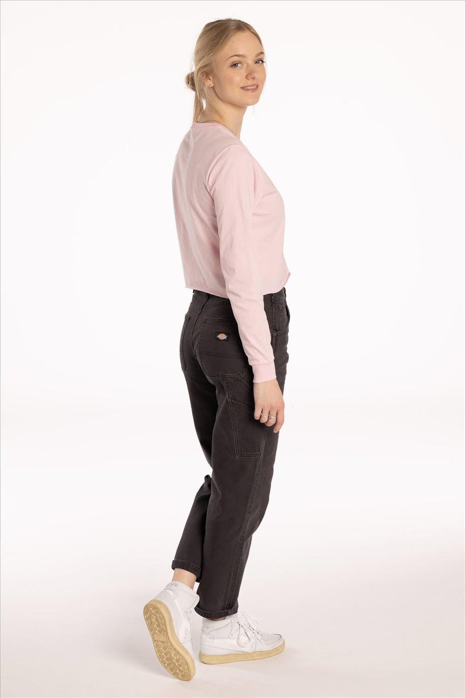 Vans - Roze Cropped T-shirt