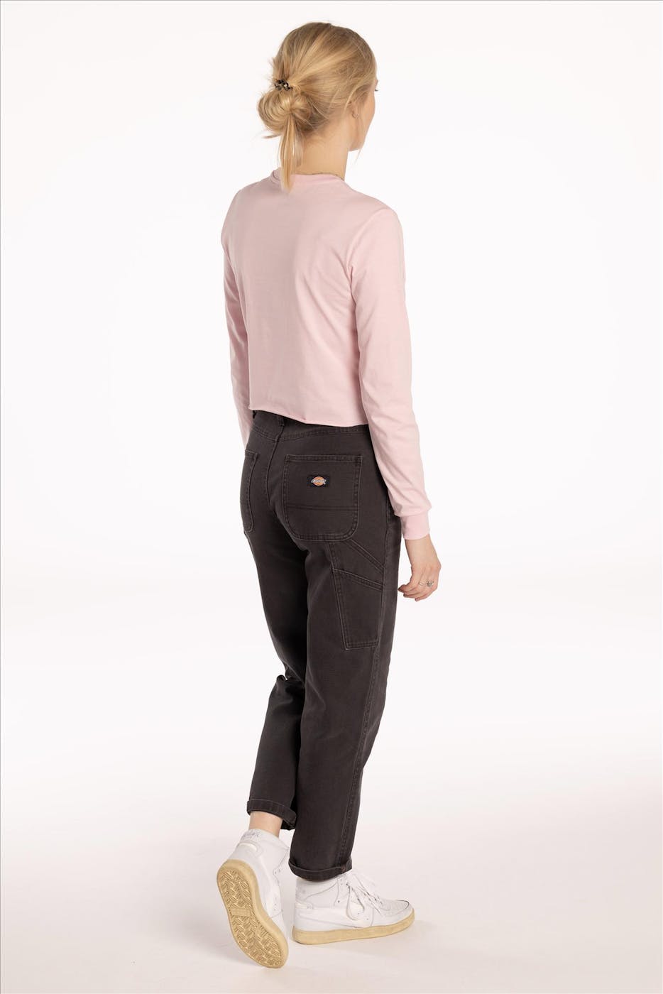 Vans - Roze Cropped T-shirt