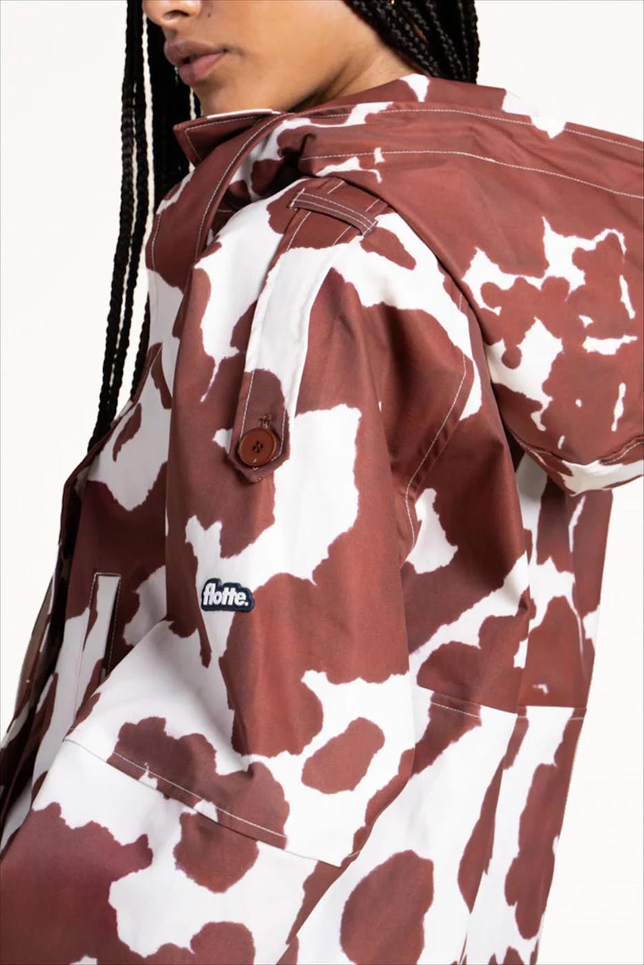Flotte - Ecru-Bruine Tuileries trenchcoat