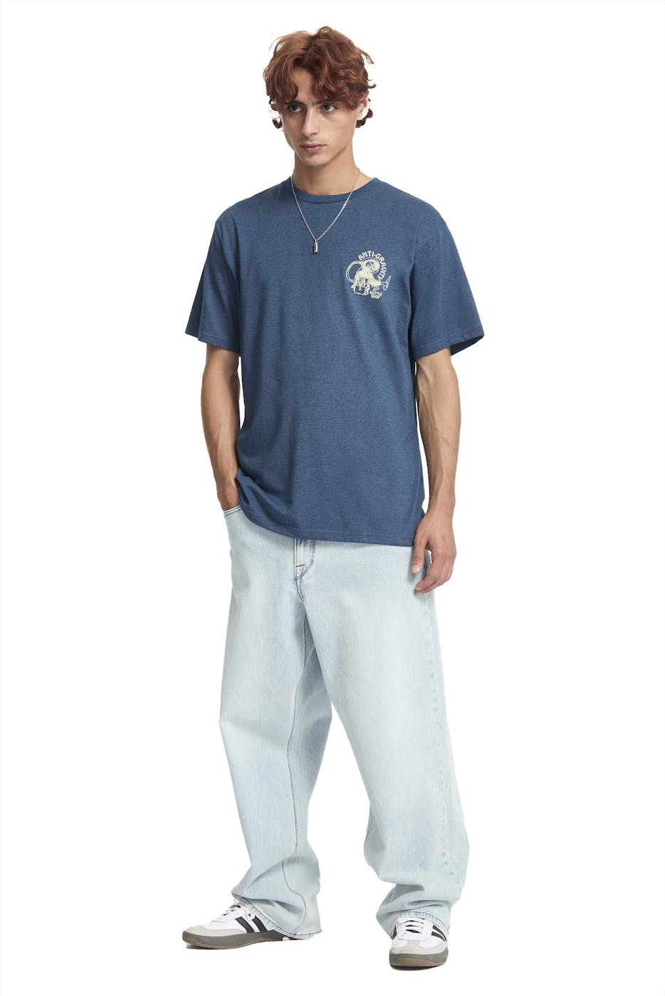 Volcom - Blauwe Anti Gravity T-shirt