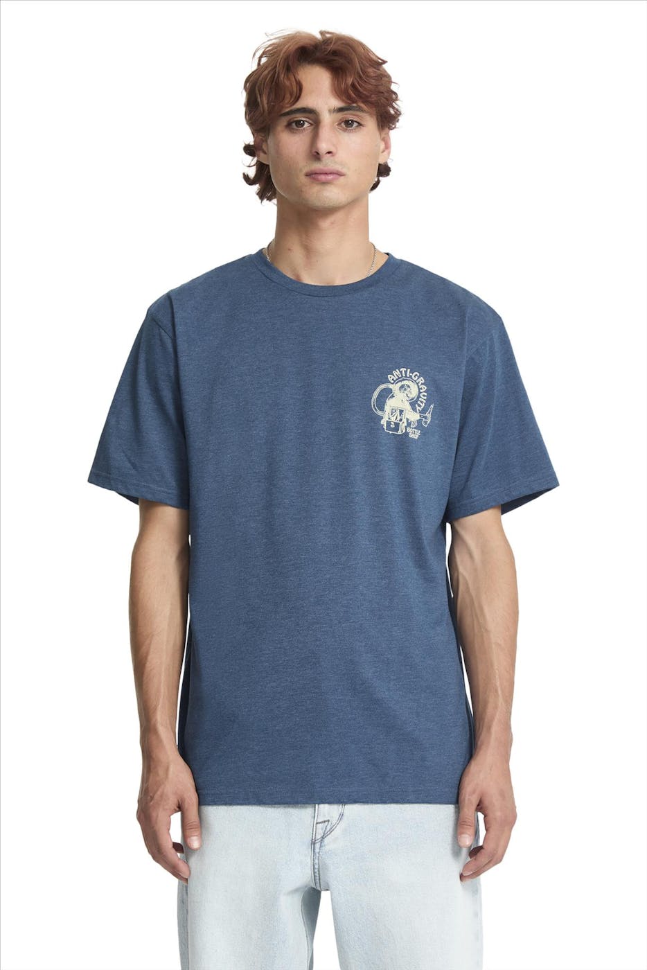 Volcom - Blauwe Anti Gravity T-shirt