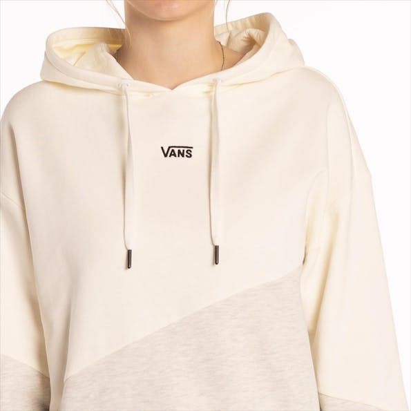 Vans  - Ecru-grijze Blocked Off sweater