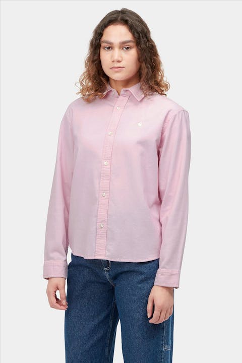 Carhartt WIP - Roze Madison Fine Cord hemd