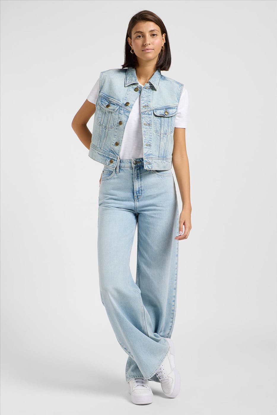 Lee - Lichtblauwe Stella A-Line jeans