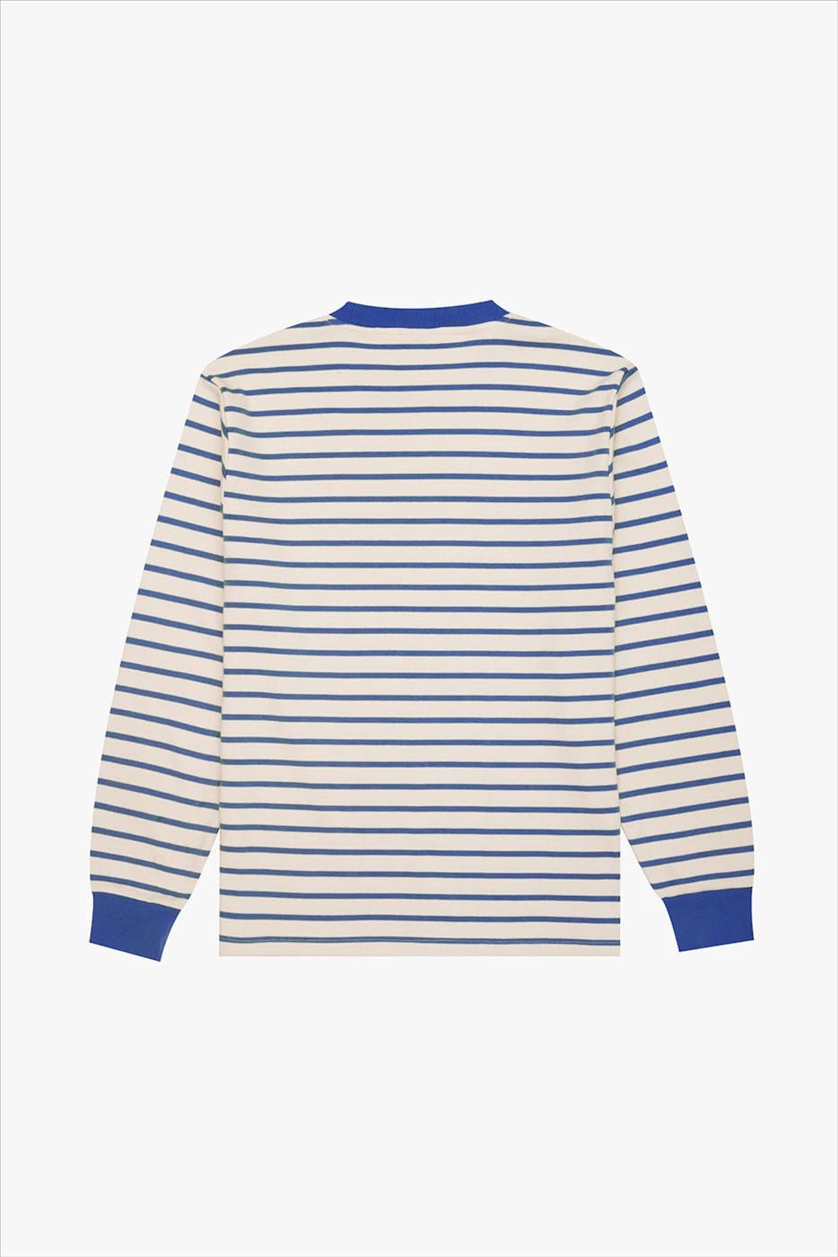 PARLEZ - Blauw-Beige Shore sweater