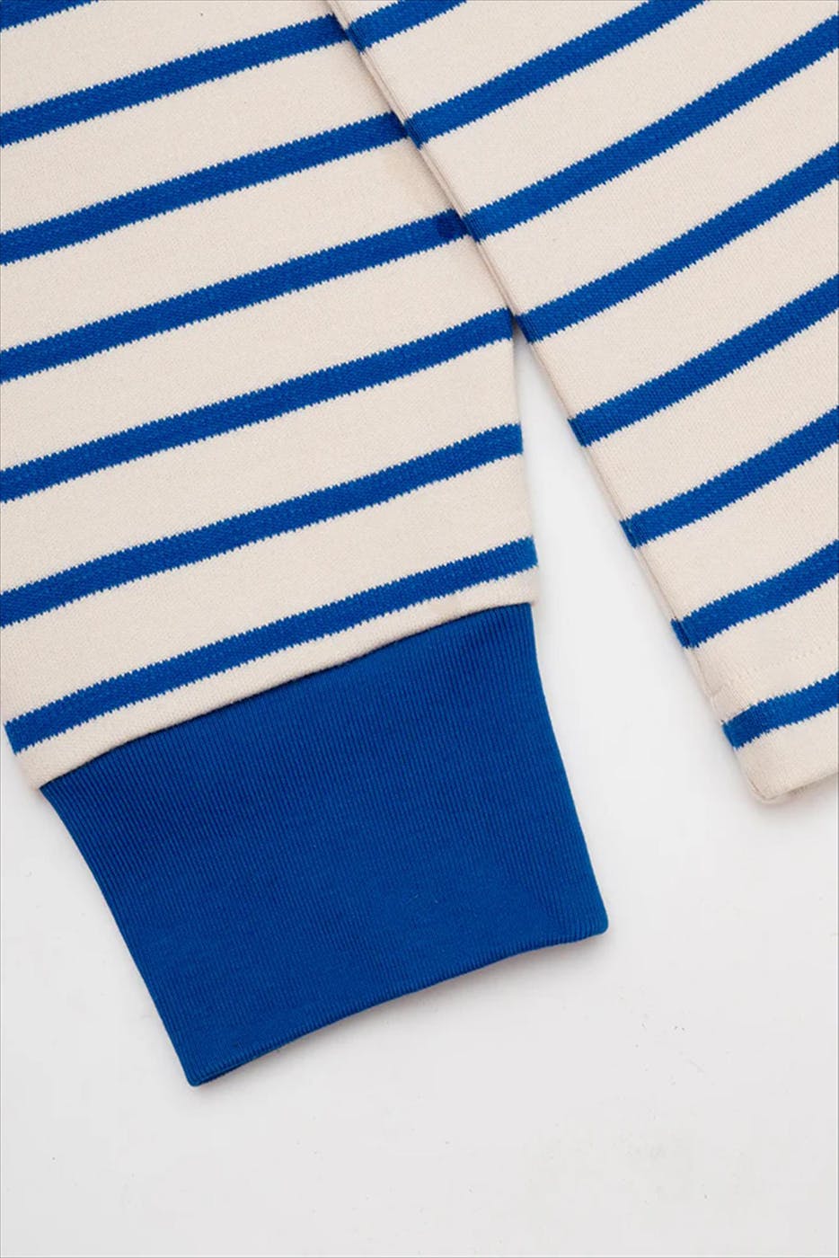 PARLEZ - Blauw-Beige Shore sweater