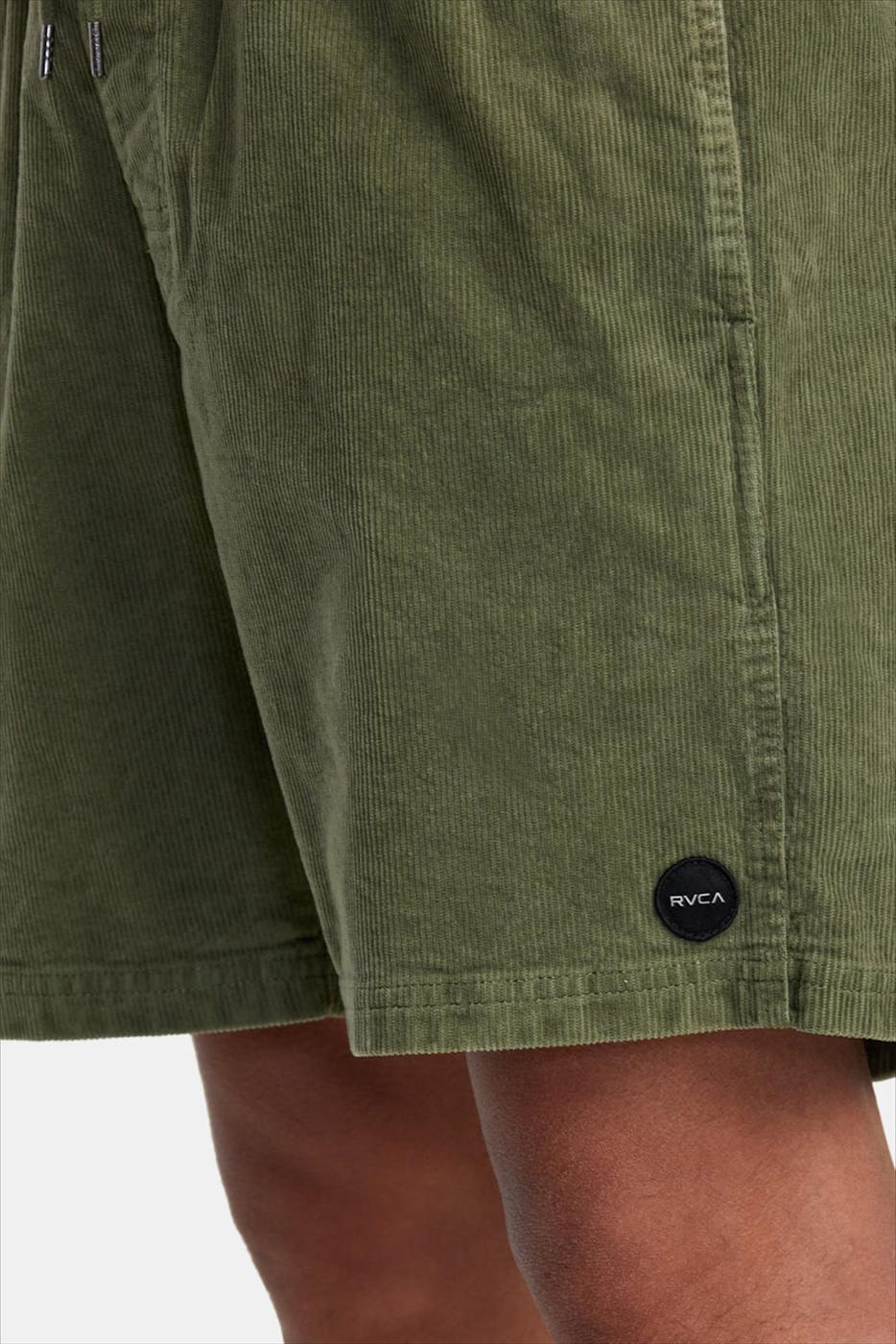 RVCA - Olijfgroene Escape Elastic short