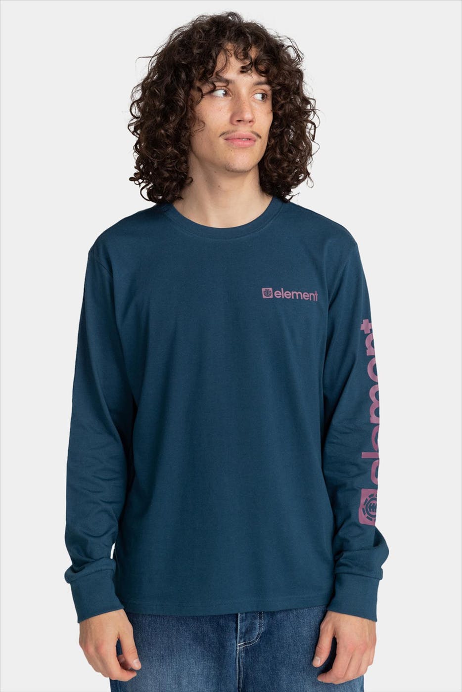 Element - Blauwe Joint T-shirt