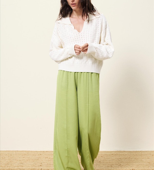 FRNCH - Groene Palmina broek