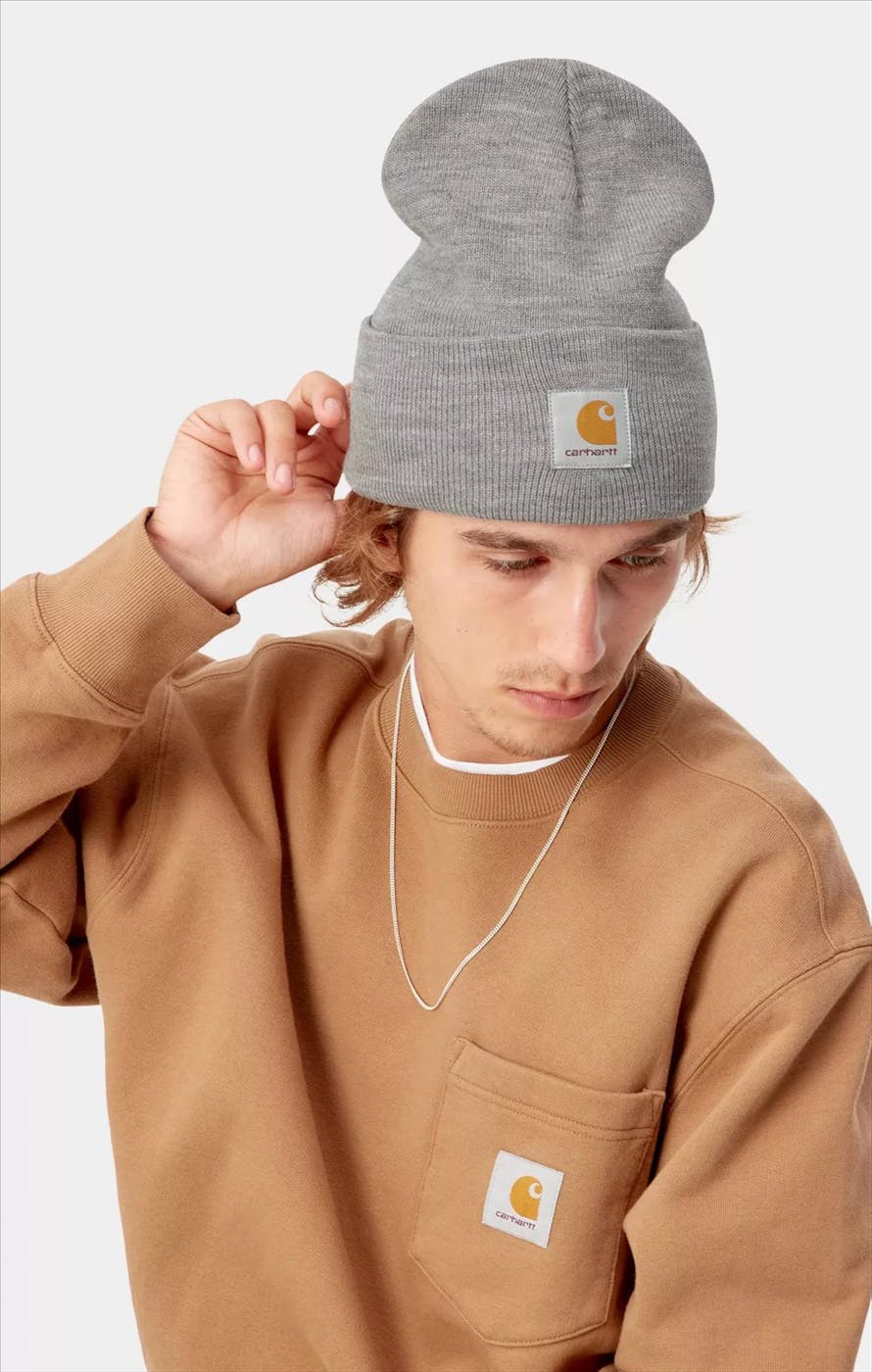 Carhartt WIP - Donkergrijze Watch Hat muts