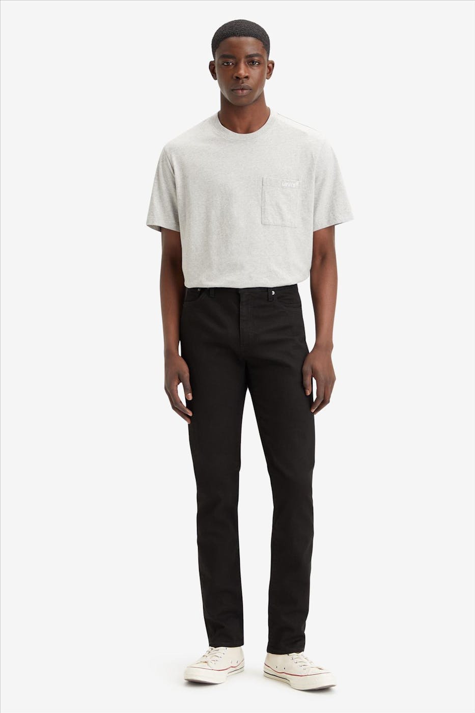 Levi's - Zwarte 511 slim jeans