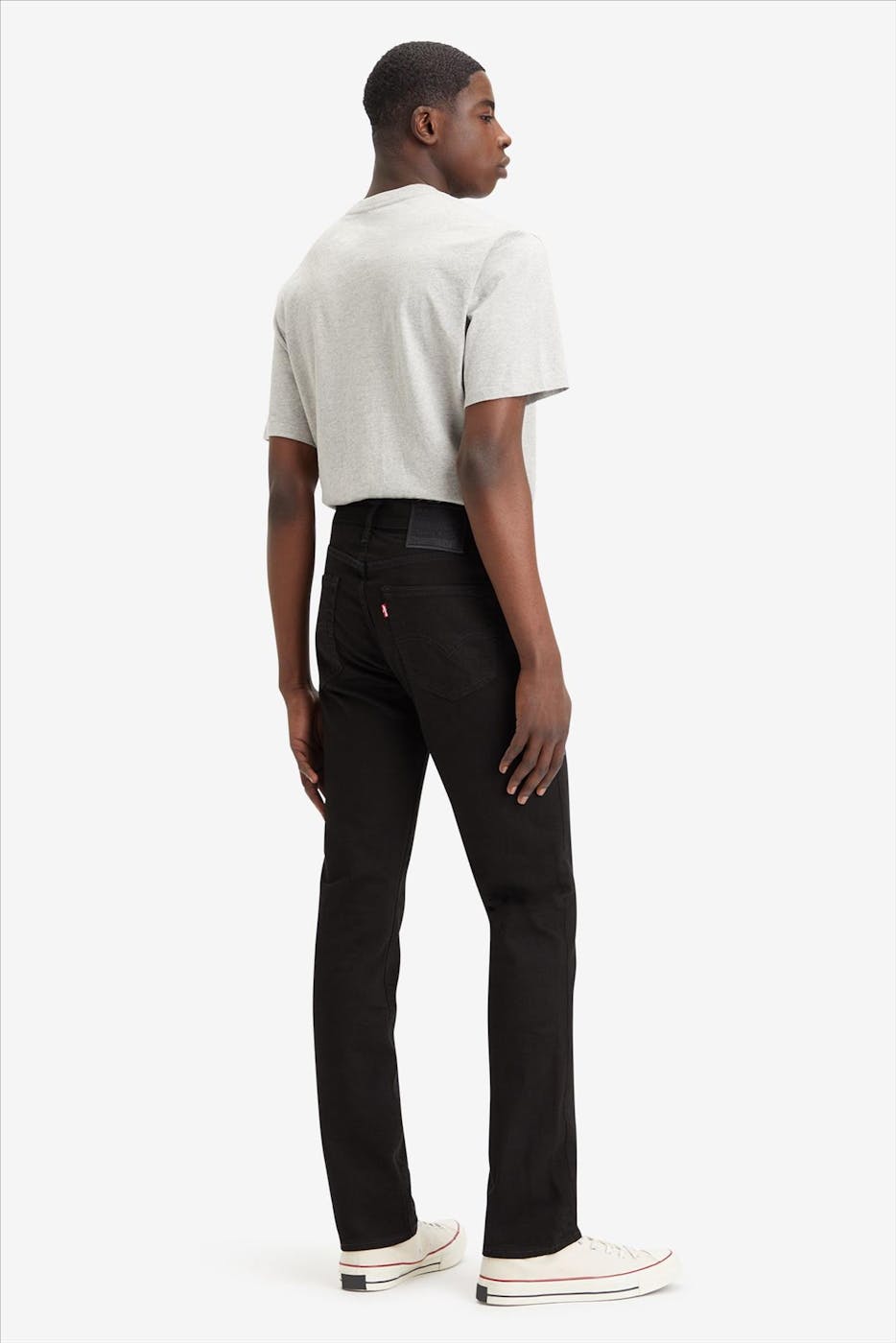 Levi's - Zwarte 511 slim jeans
