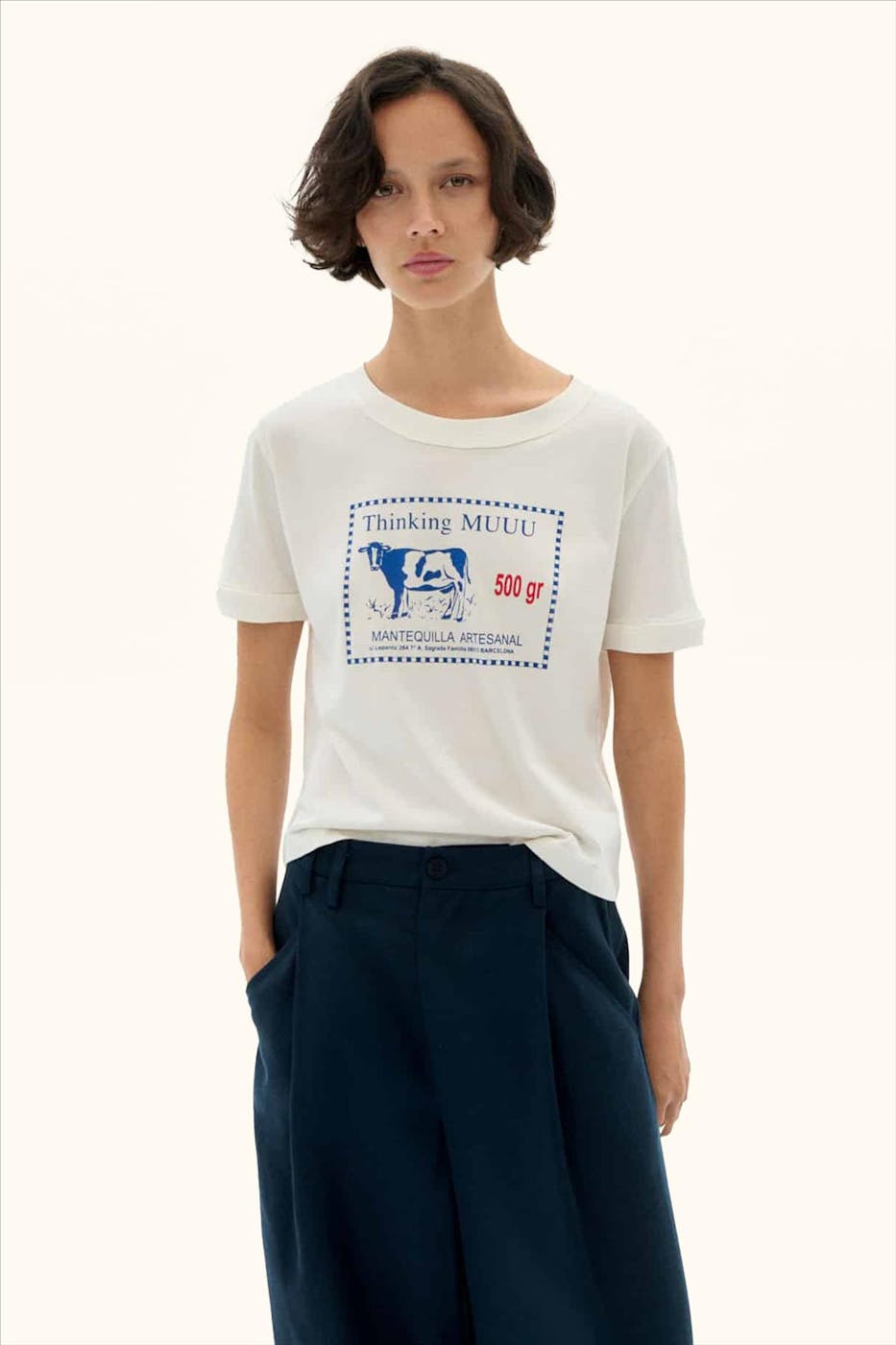 Thinking Mu - Witte Koetjes T-shirt
