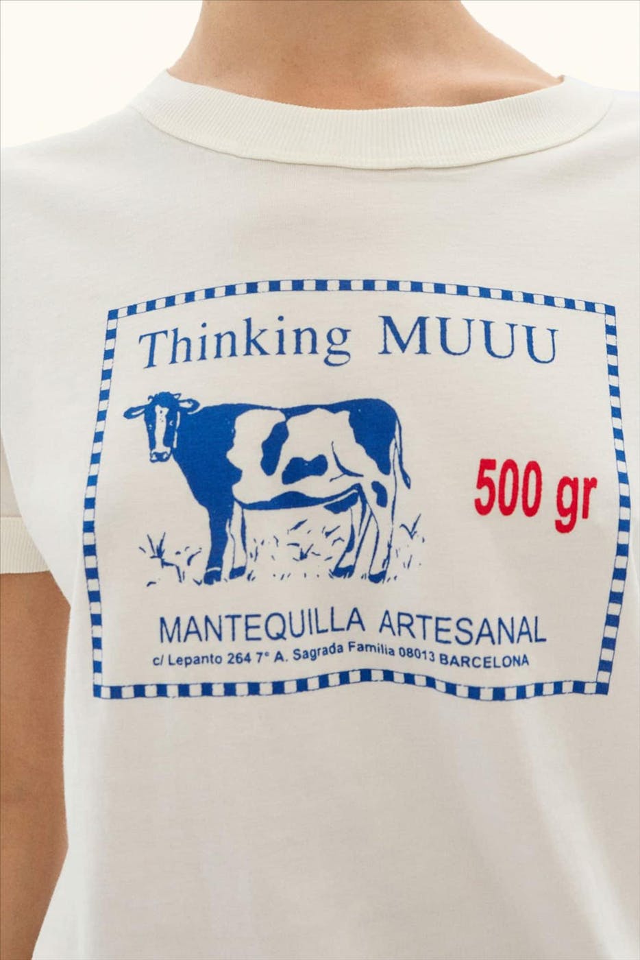 Thinking Mu - Witte Koetjes T-shirt