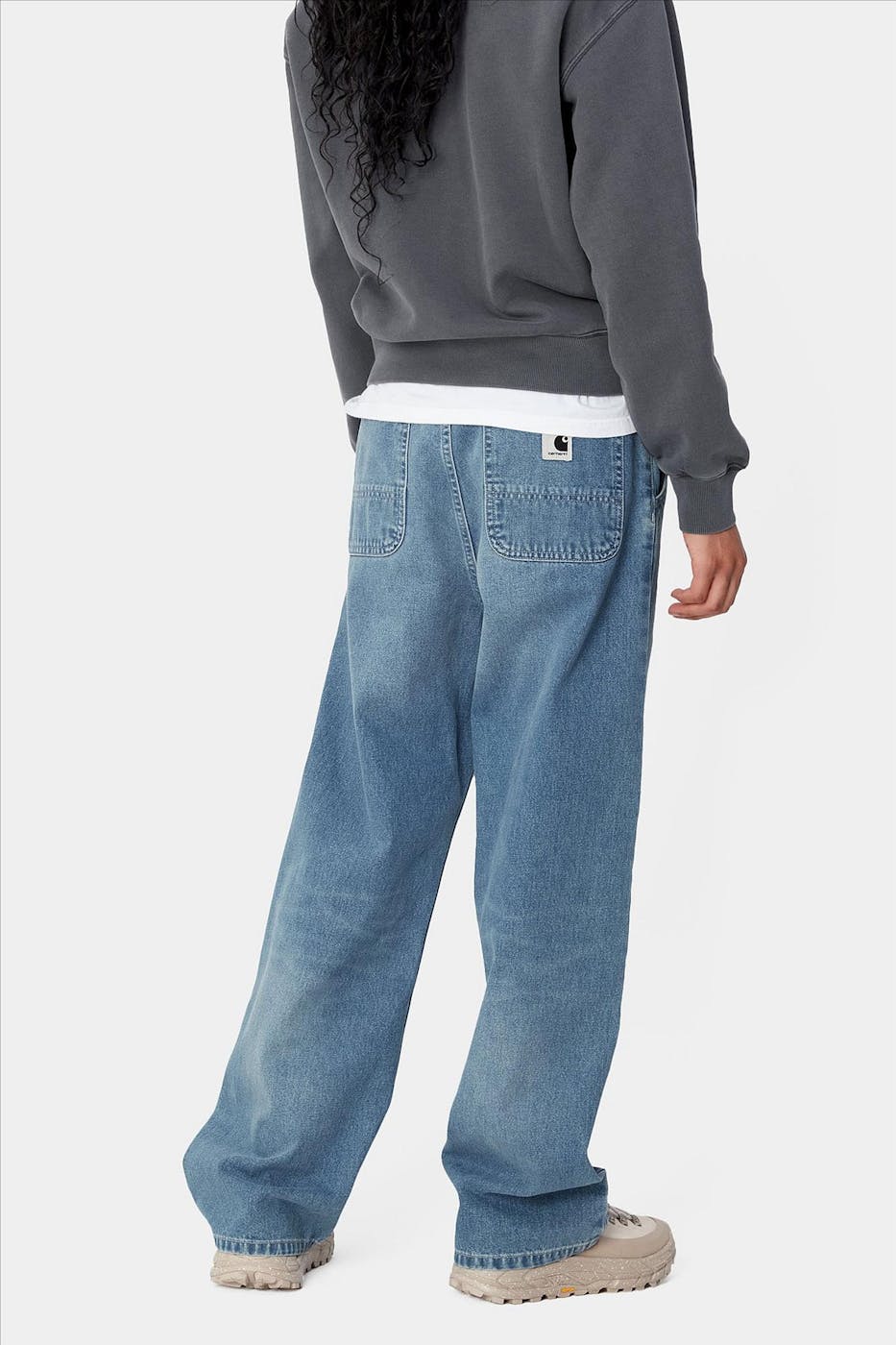 Carhartt WIP - Lichtblauwe Simple pant