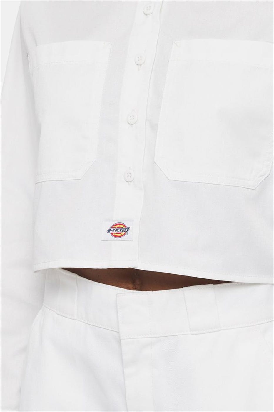 Dickies - Witte Culpeper blouse