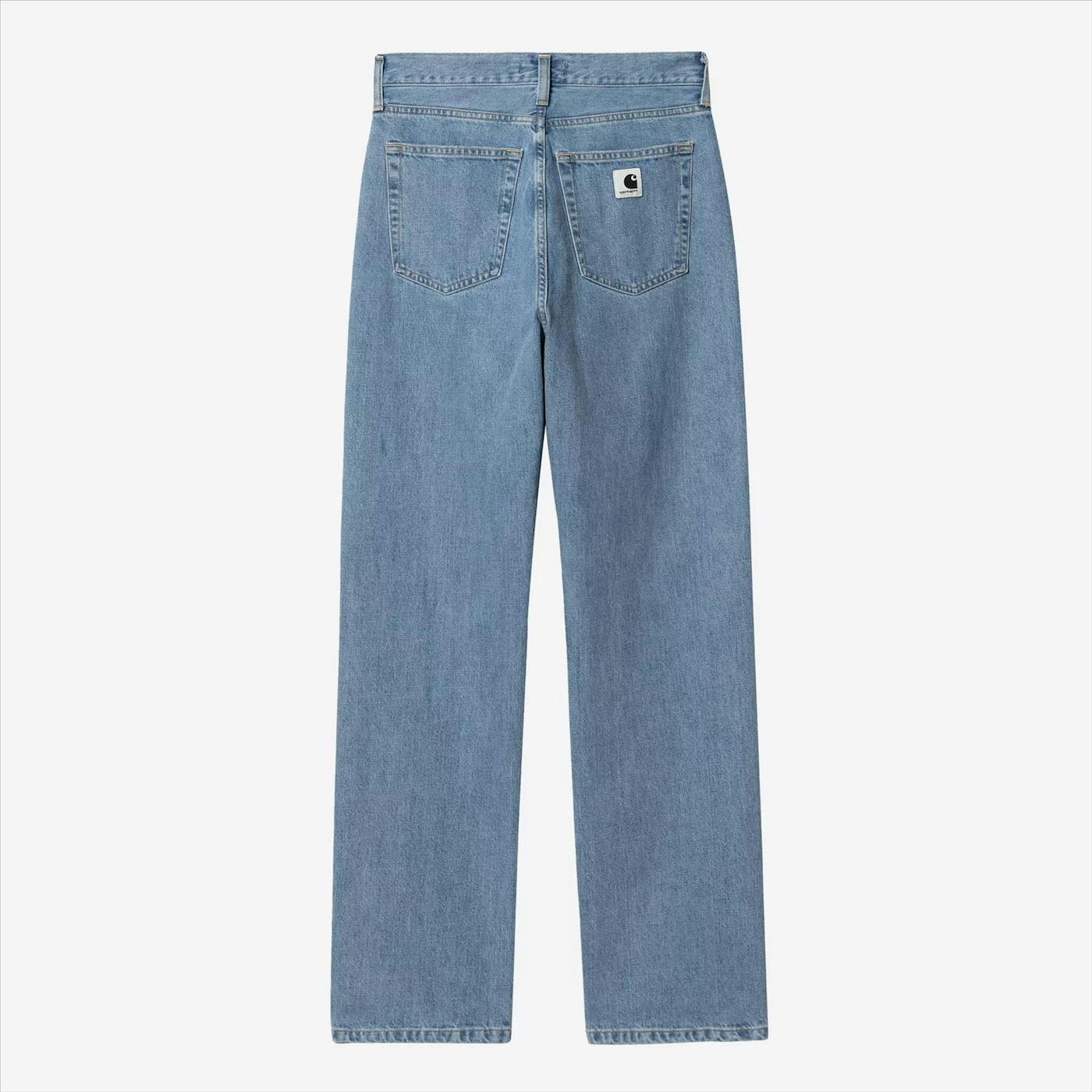 Carhartt WIP - Lichtblauwe Noxon Straight jeans