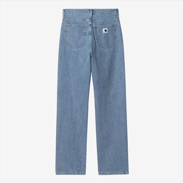 Carhartt WIP - Lichtblauwe Noxon Straight jeans