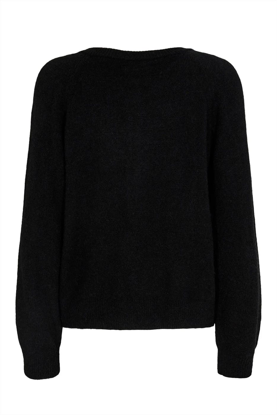 Nümph - Zwarte Ronde Kraag Nuriette cardigan