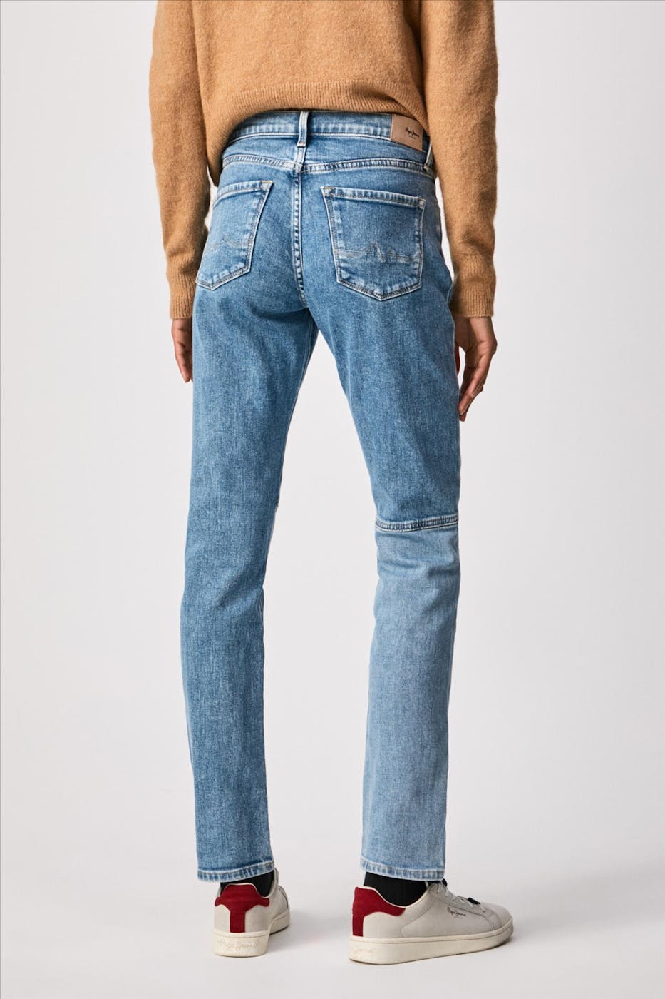 Pepe Jeans London - Lichtblauwe Grace Two Tone jeans