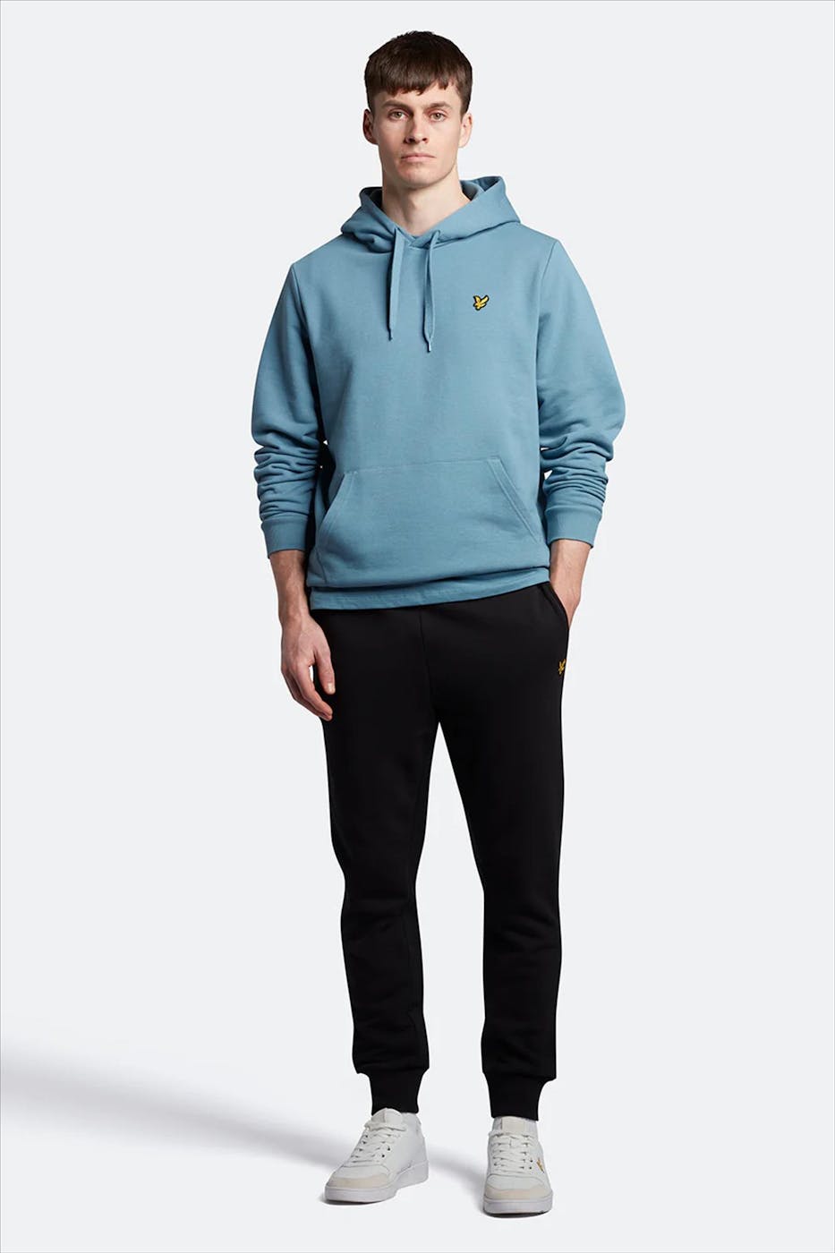 Lyle & Scott - Blauwe Pullover hoodie