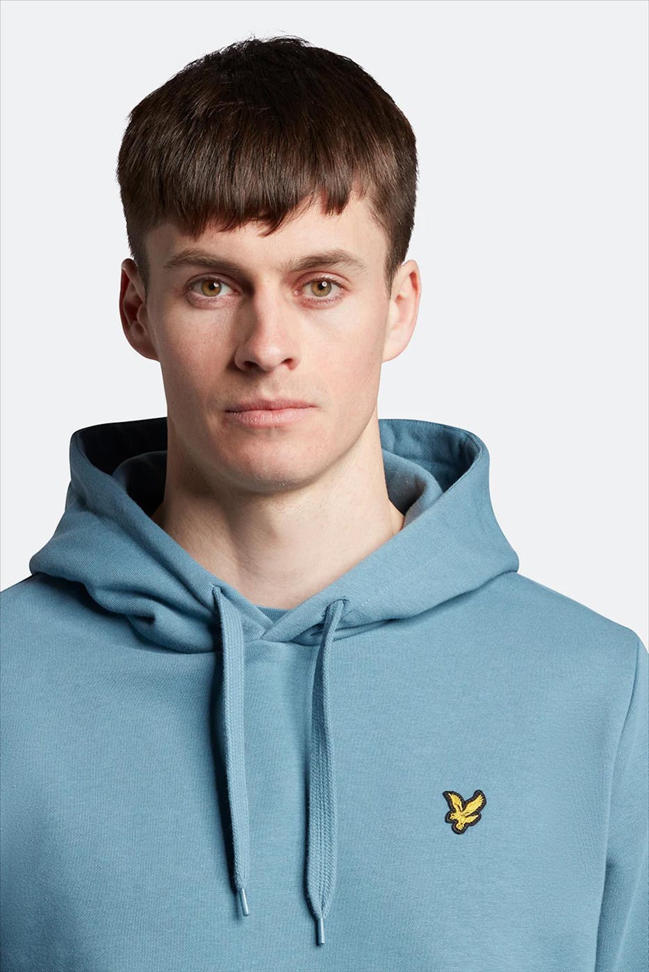 Lyle & Scott - Blauwe Pullover hoodie