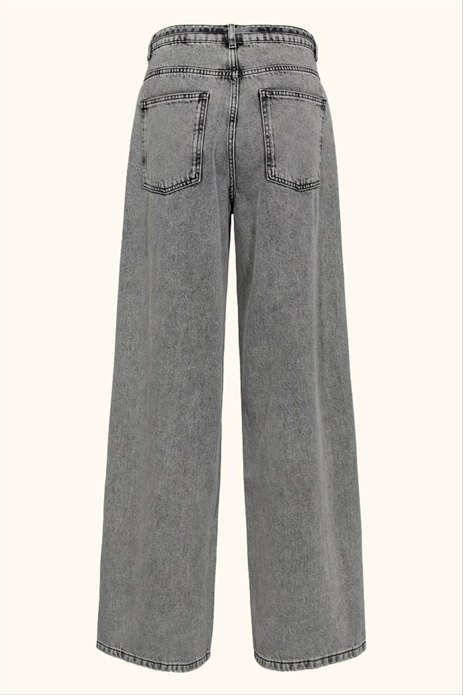 Nümph - Grijze Brooklyn wide jeans