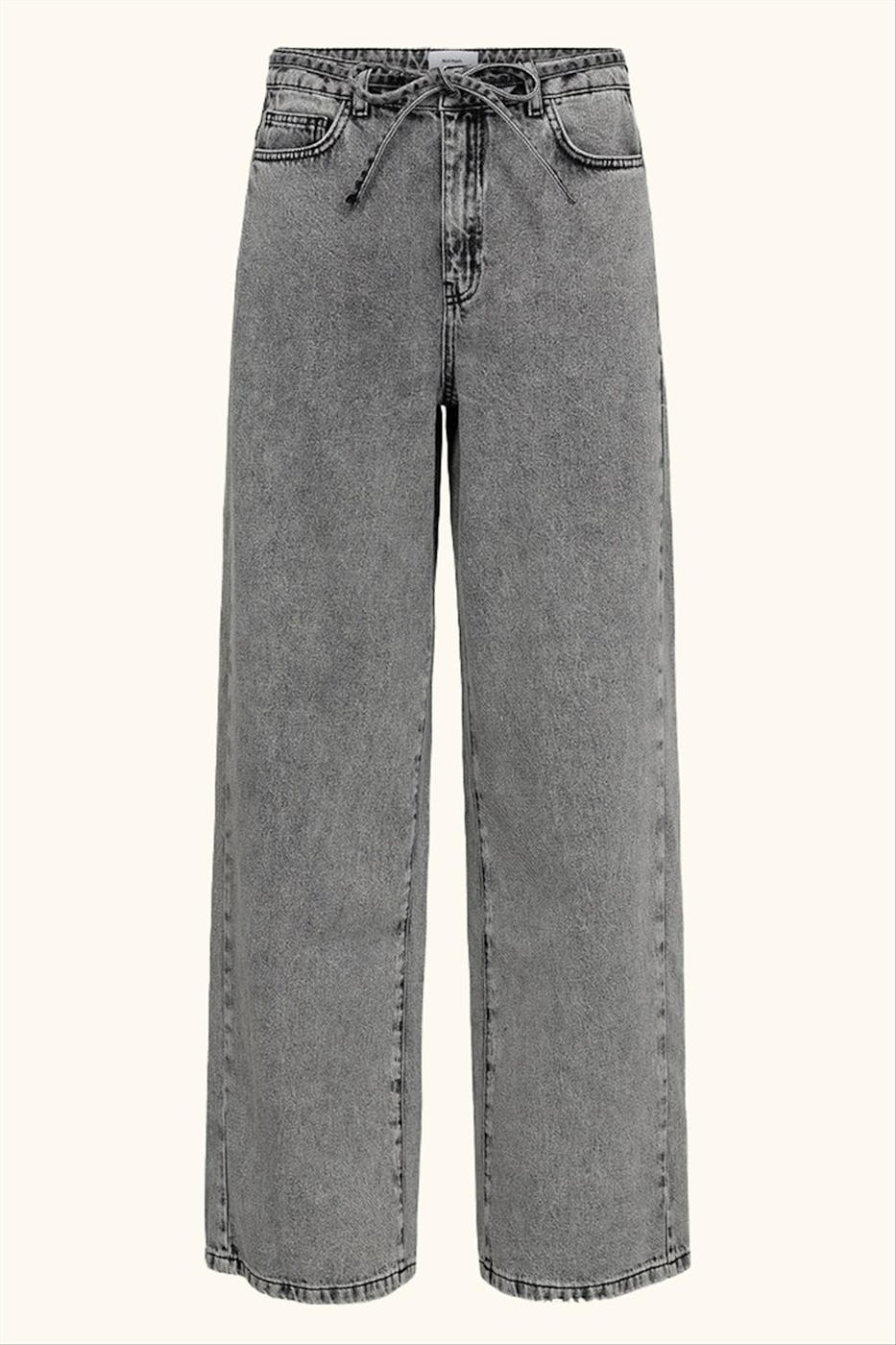 Nümph - Grijze Brooklyn wide jeans