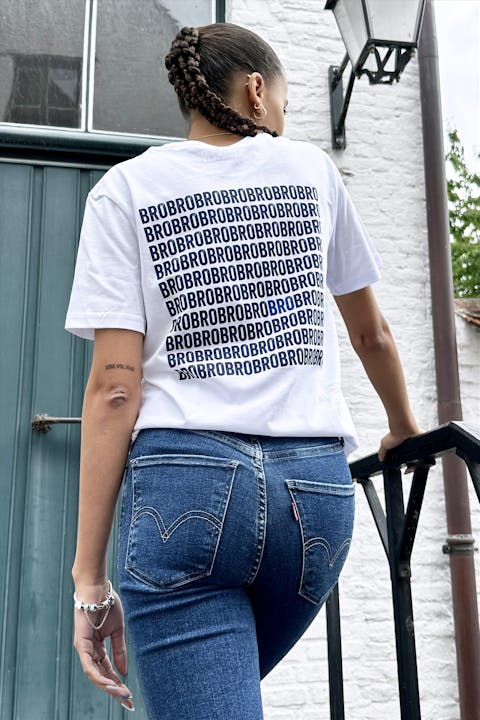 Brooklyn - Witte Bro T-shirt