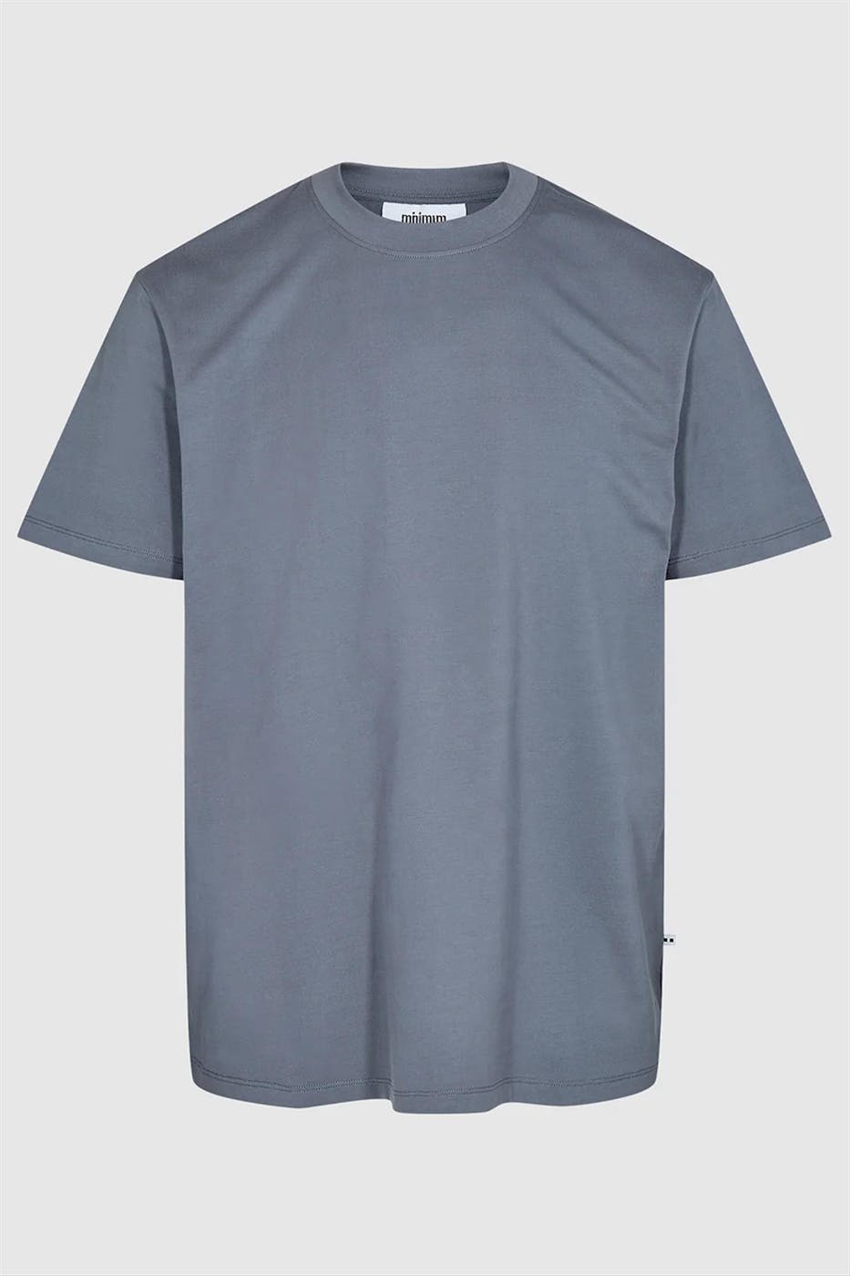 Minimum - Donkergrijze Aarhus T-shirt