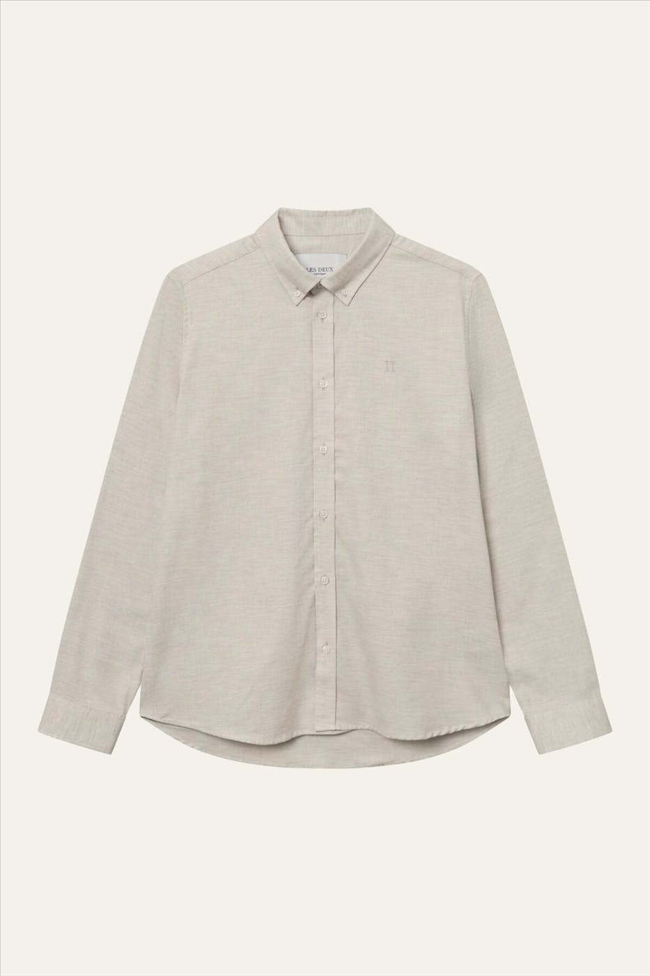 LES DEUX - Ecru Desert Regular hemd